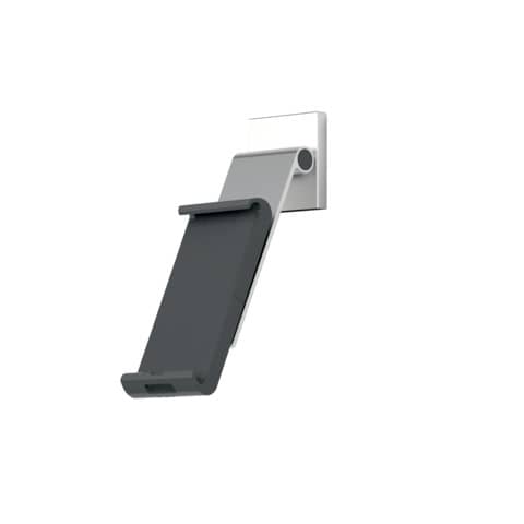 Porta tablet da muro DURABLE con braccio ad angolazione variabile argento metallizzato 8,5x5x18cm - 893523