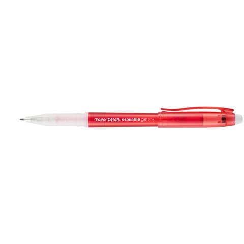 Penna gel Paper Mate Erasable M 0,7 mm rosso 1989160