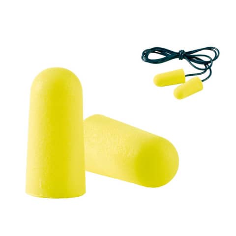 Inserti auricolari senza cordino 3M E-A-Rsoft Yellow Neons giallo neon Conf. 250 pezzi - ES-01-001