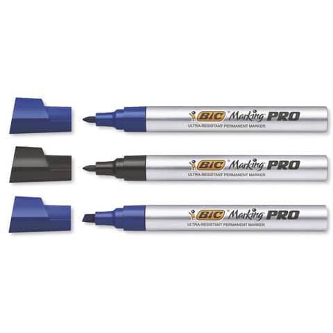 Marcatore permanente BIC Marking PRO punta conica 1,1 mm blu 964801