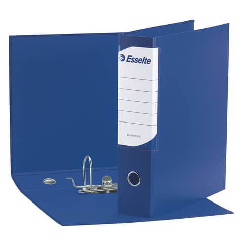 Registratore con custodia Esselte G95 BUSINESS protocollo Dorso 8 cm cartone plastificato blu - 390795050