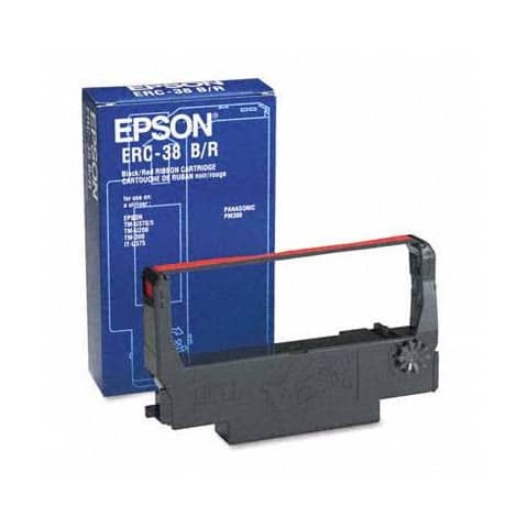 Nastro ERC-38BR Epson nero-rosso  C43S015376