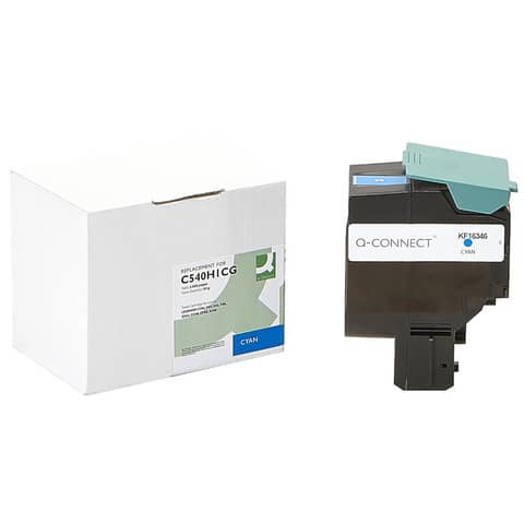 Toner Q-Connect compatibile con Lexmark C540H1CG - ciano K15468QC