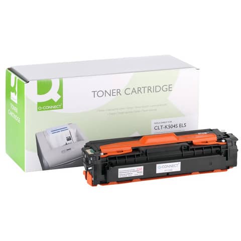 Toner Q-Connect compatibile con Samsung CLT-K504S/ELS - nero K15623QC