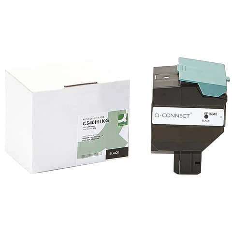 Toner Q-Connect compatibile con Lexmark C540H1KG - nero K15467QC