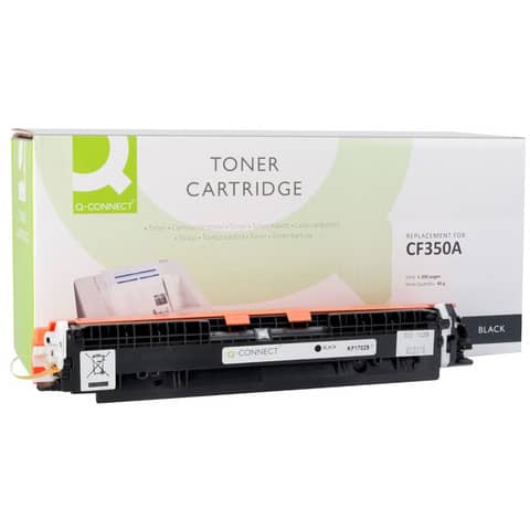 Toner Q-Connect compatibile con HP CF350A nero K15728QC