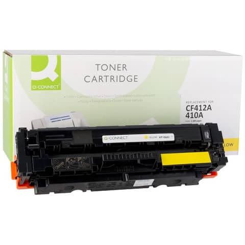 Toner Q-Connect compatibile con HP CF412A - giallo K15945QC