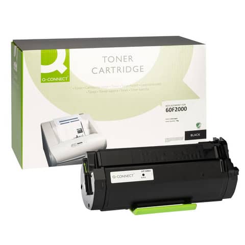 Toner Q-Connect compatibile con Canon 0263B002 - nero K12339QC