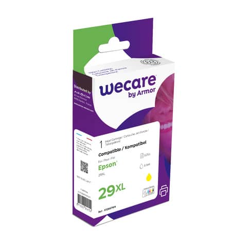 Cartuccia inkjet alta capacità WECARE compatibile con Epson C13T29944012 - giallo K20729W4