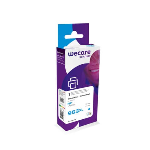 Cartuccia inkjet alta densità WECARE compatibile HP F6U16AE - ciano K20658W4