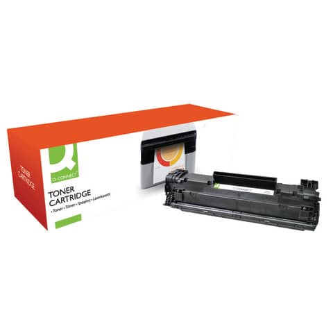 Toner Q-Connect compatibile con HP CE285A - nero KF14939