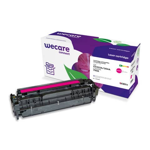 Toner WECARE compatibile con HP CC533A - magenta K15134W4