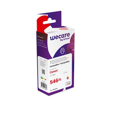 Cartuccia inkjet alta resa WECARE compatibile con Canon 8288B001 - 3 colori K20610W4