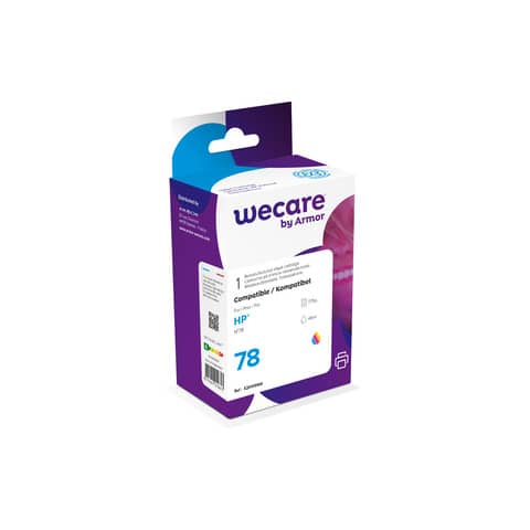 Cartuccia inkjet alta capacità WECARE compatibile HP C6578A - 3 colori K20109W4