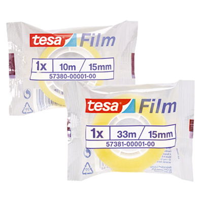 Nastro adesivo trasparente tesafilm standard 15 mm x10 m