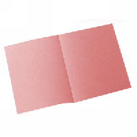 Cartellina manilla semplice rosso pz.100