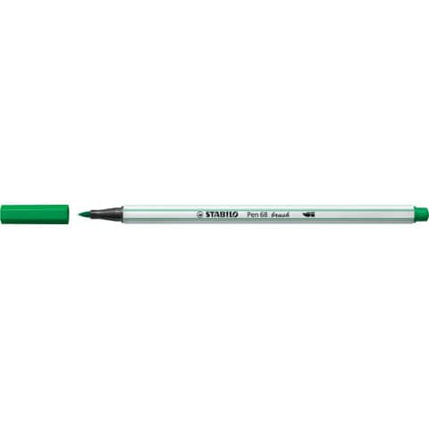 Penna Stabilo Pen 68 brush verde