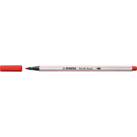 Penna Stabilo Pen 68 brush carminio