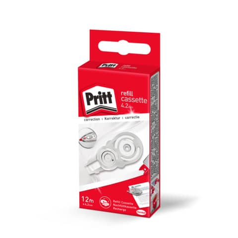 Refil correttore Pritt roller system mm 4,2 x mt 12