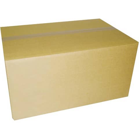 Scatole imballo americane avana 30x20x20 cm - 2 onde Conf. 15 pezzi - 12646001