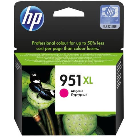 Cartuccia inkjet 951XL HP magenta  CN047AE