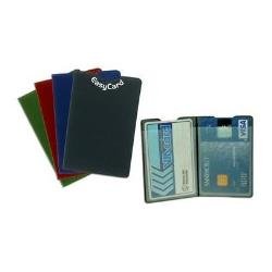 Portacard in pvc a 2 scomparti easycard sagomato