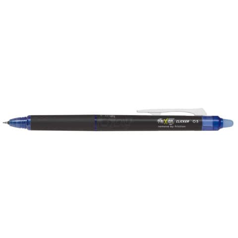 Penna a sfera a scatto Pilot Frixion Point Clicker Synergy tip 0,5 mm blu 006863