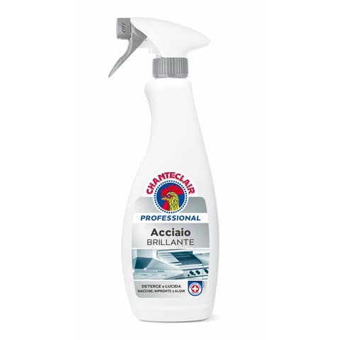 Detergente acciaio brillante TRIGGER Chanteclair Professional 700 ml 05-0703