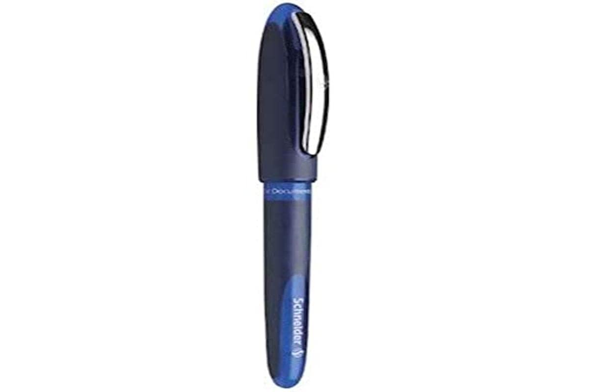 Penna roller Schneider One Sign Pen - punta 1 mm - tratto 0,8 mm - blu P183603