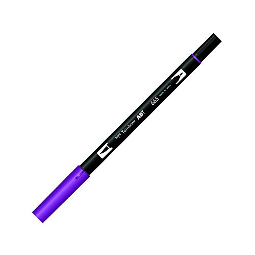 Penna Tombow dual brush purple - 665