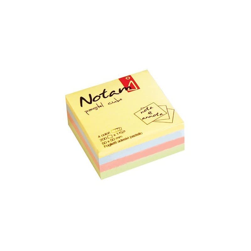 Mini cubo adesivo Notami mm.51x51 5 colori pastello