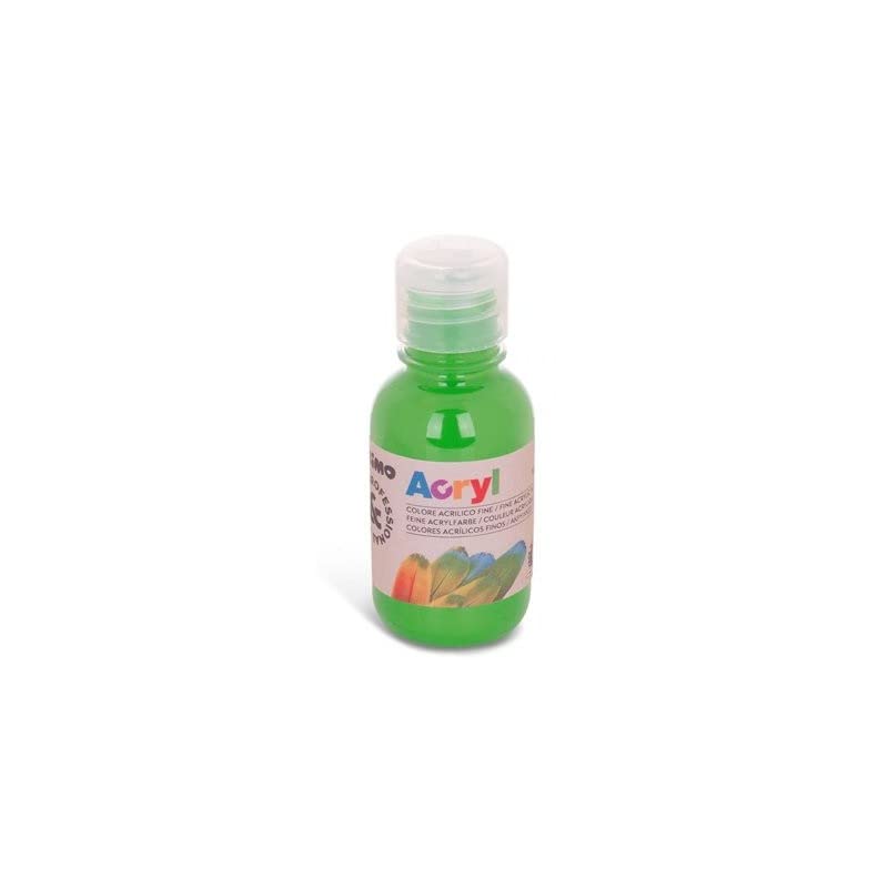 Tempera Primo acrilica 125 ml verde cromo chiaro 600