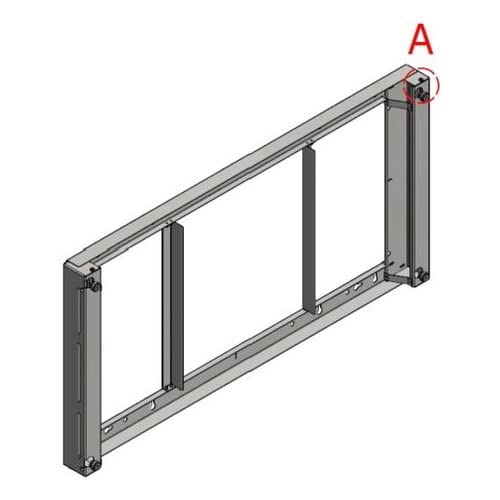 WALL BRACKET 55IN HORIZONTAL