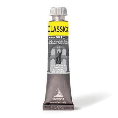 Colori ad olio classico ml.20 giallo cadmio chiaro