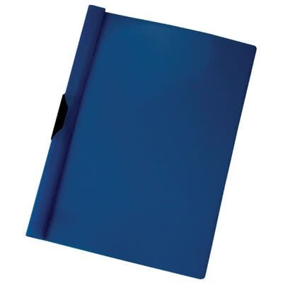 Cartellina Notami con molla d.so 5 blu