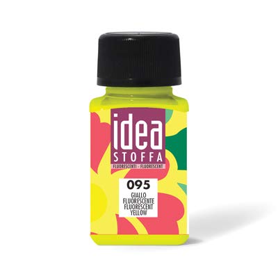 Colori idea stoffa ml.60 giallo fluo