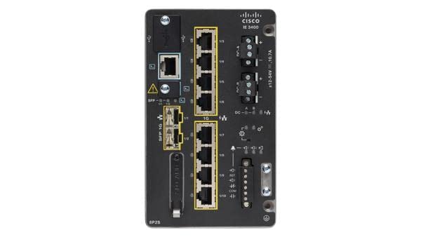 CAT IE3400 WITH 8GE POE/POE+