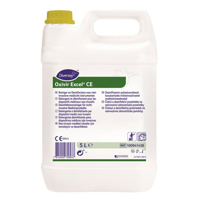 Detergente disinfettante oxivir excel ce (per disp. medici) 5 litri