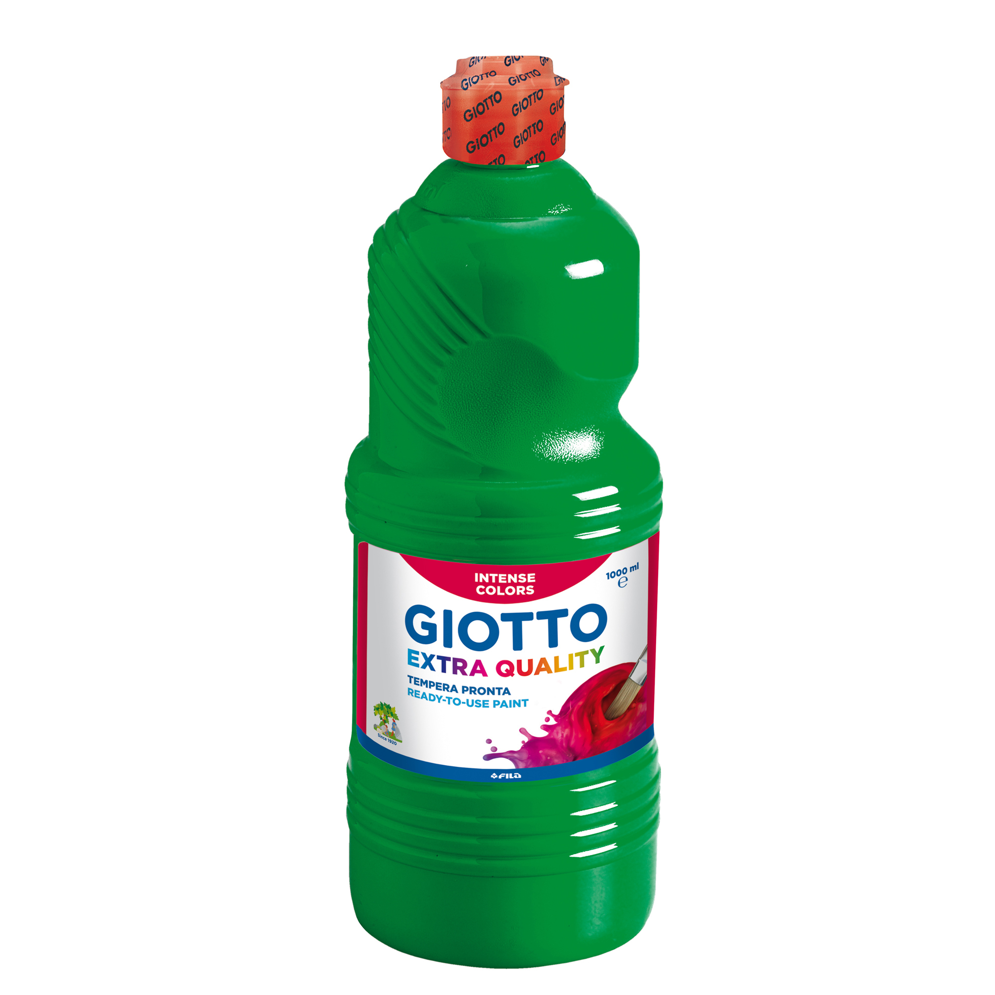 Tempera pronta - 1000ml - verde - Giotto