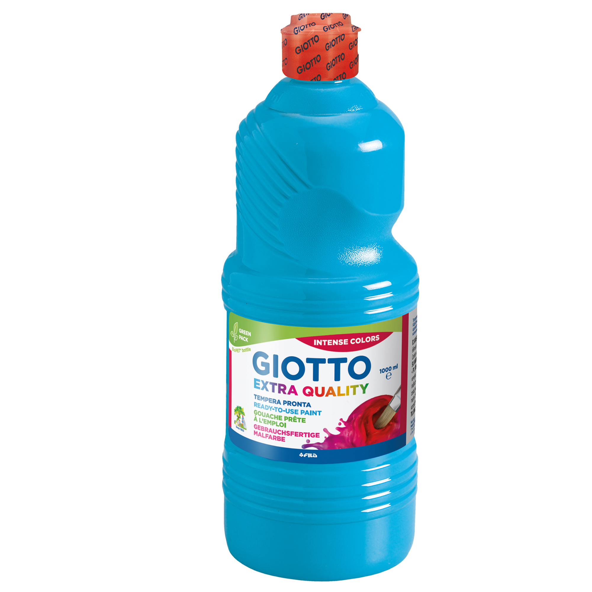 Tempera pronta - 1000ml - cyano - Giotto