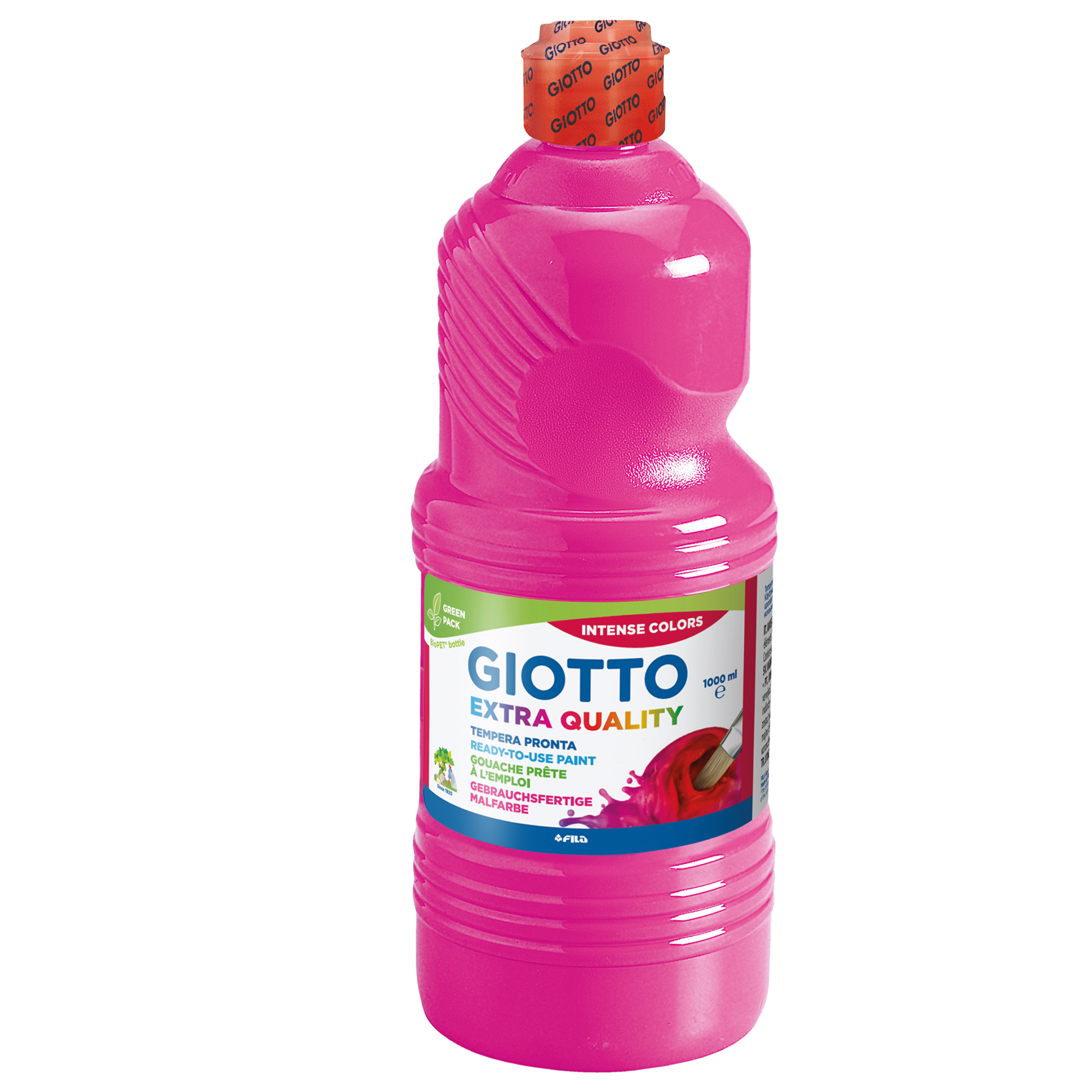 Tempera pronta - 1000ml - rosso magenta - Giotto