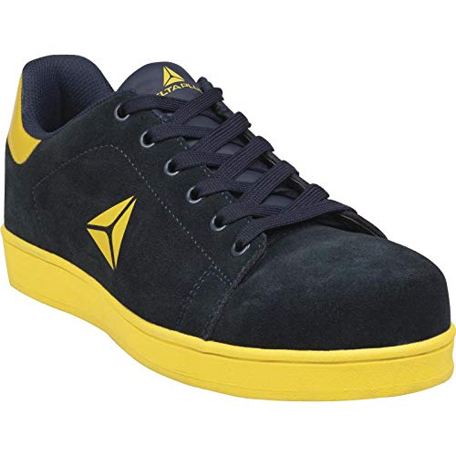 Scarpa di sicurezza scamosciata smash s1p src col.blu/giallo n.46