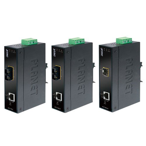 INDUSTR MEDIA CONVERTER RJ45/SFP