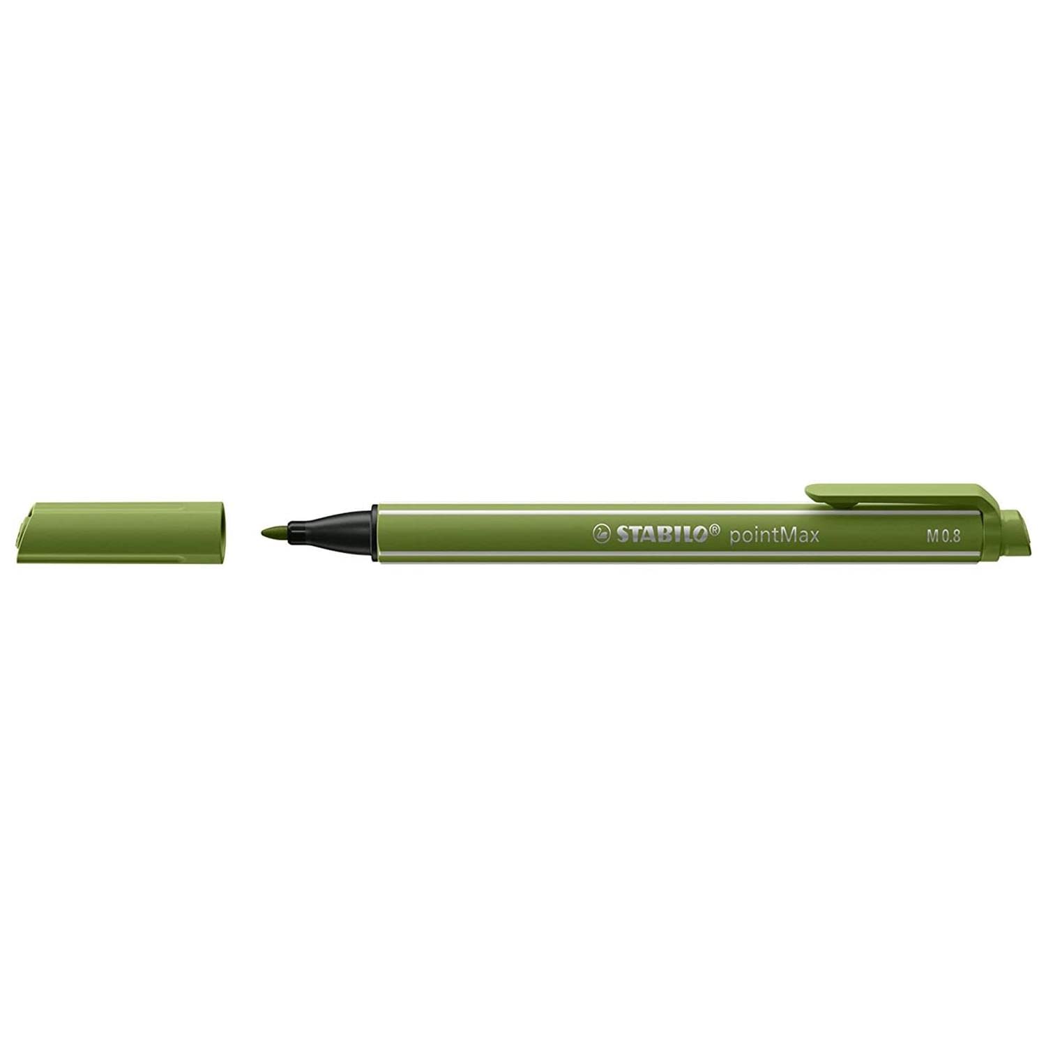 Penna Stabilo pointmax 488 verde mimetico