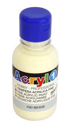 Tempera Primo acrilica 125 ml beige 700