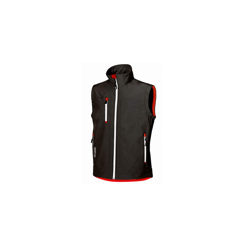 Gilet softshell climb col.nero tg.l