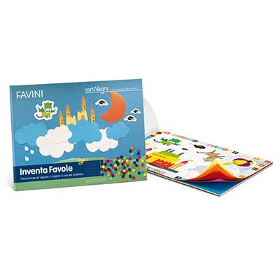 Album cartallegra 24x33 inventa favole fg.12 gr.200