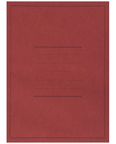 Cartellina manilla semplice con stampa rosso pz. 50