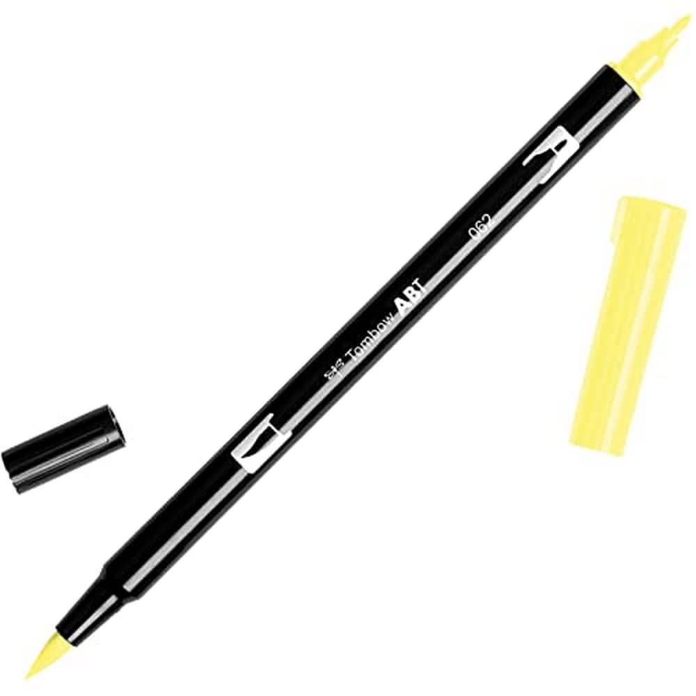 Penna Tombow dual brush pale yellow - 062