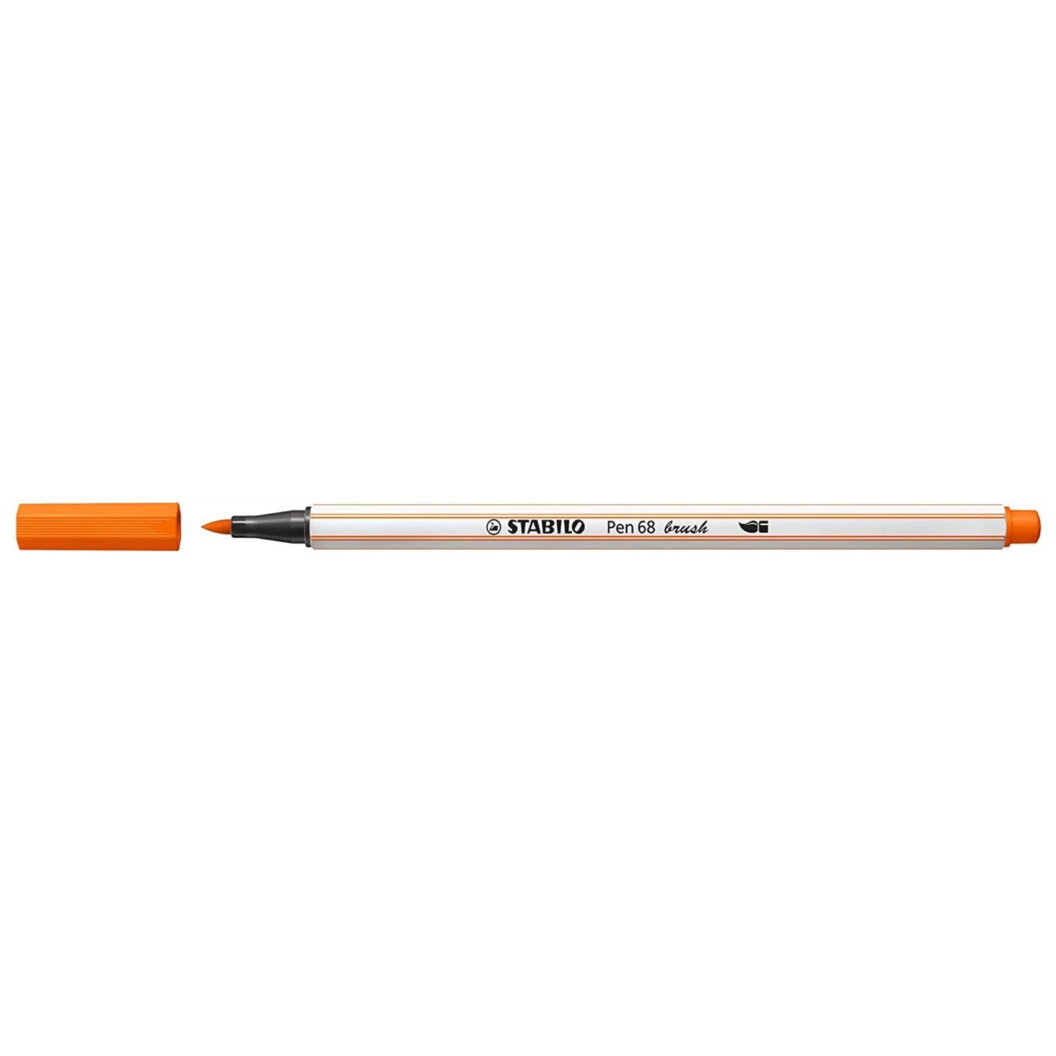 Penna Stabilo Pen 68 brush vermiglio pallido